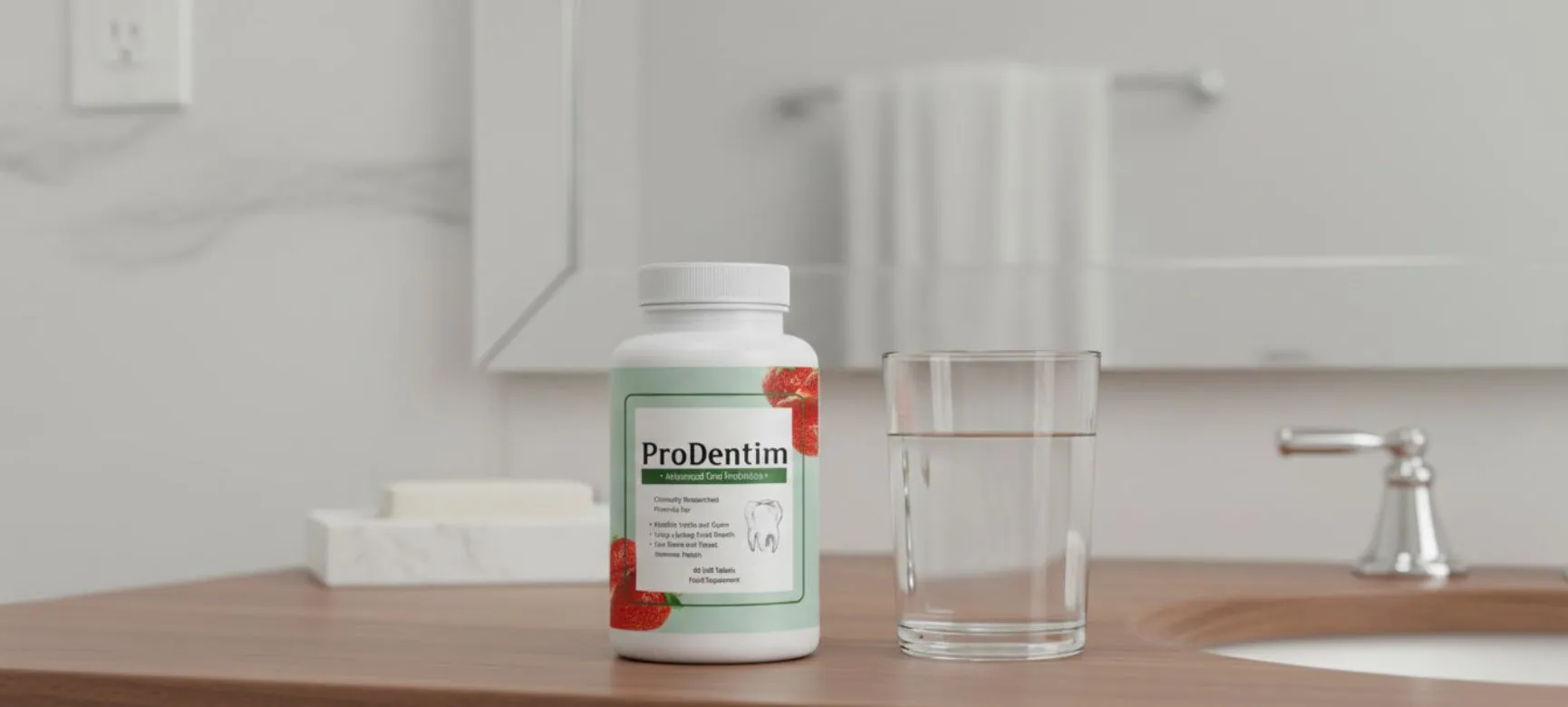 ProDentim ingredient list and bottle