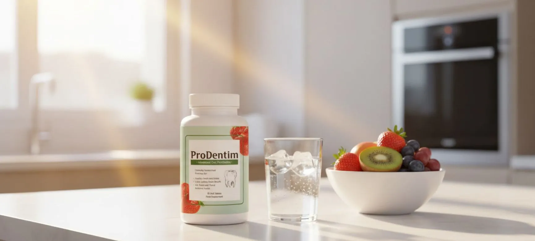 ProDentim features, pricing, and guarantee table